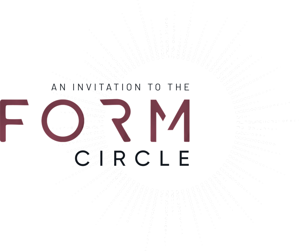 Invitation to the Form Circle logo design.