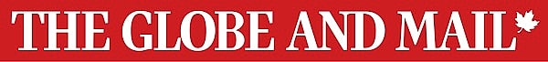 The Globe and Mail logo on red background